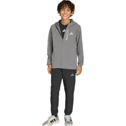 adidas - Kid's Hooded Tech Woven Jacke - Sweat- & Trainingsjacke