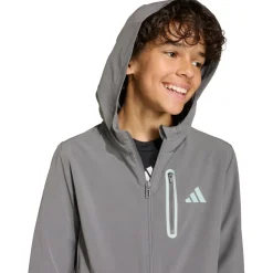 adidas - Kid's Hooded Tech Woven Jacke - Sweat- & Trainingsjacke