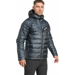 adidas Terrex - Terrex Techrock Climawarm+ Down Hooded - Daunenjacke