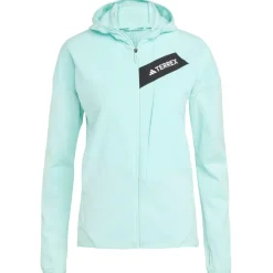 adidas Terrex - Women's Terrex Techrock CW+ Wind Hooded - Fleecejacke