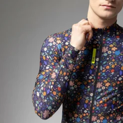 Alé - Pragma Flowery L/S Jersey - Radtrikot