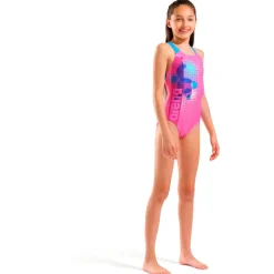 Arena - Girl's Dots Swimsuit Swim Pro Back - Badeanzug