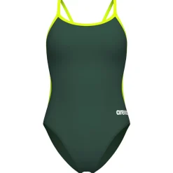 Arena - Women's Swimsuit Lace Back Solid - Badeanzug
