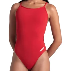 Arena - Women's Swimsuit Lace Back Solid - Badeanzug