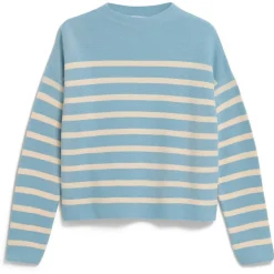 ARMEDANGELS - Women's Merinaa Stripes Knit Sweater - Pullover