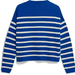 ARMEDANGELS - Women's Merinaa Stripes Knit Sweater - Pullover