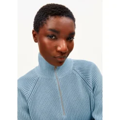 ARMEDANGELS - Women's Troyer Vanisé Knit Sweater - Pullover