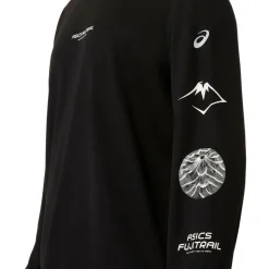 Asics - Fujitrail Logo L/S Top - Laufshirt