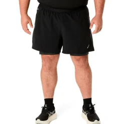 Asics - Road 2N1 5'' Short - Laufshorts