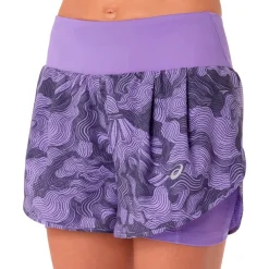 Asics - Women's Road All Over Print 2-N-1 3.5'' Short - Laufshorts
