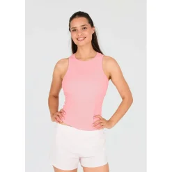 ATHLECIA - Women's Tinashe Halterneck Rib Top - Top