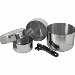 Basic Nature - Biwak Edelstahl 3 - Topf-Set