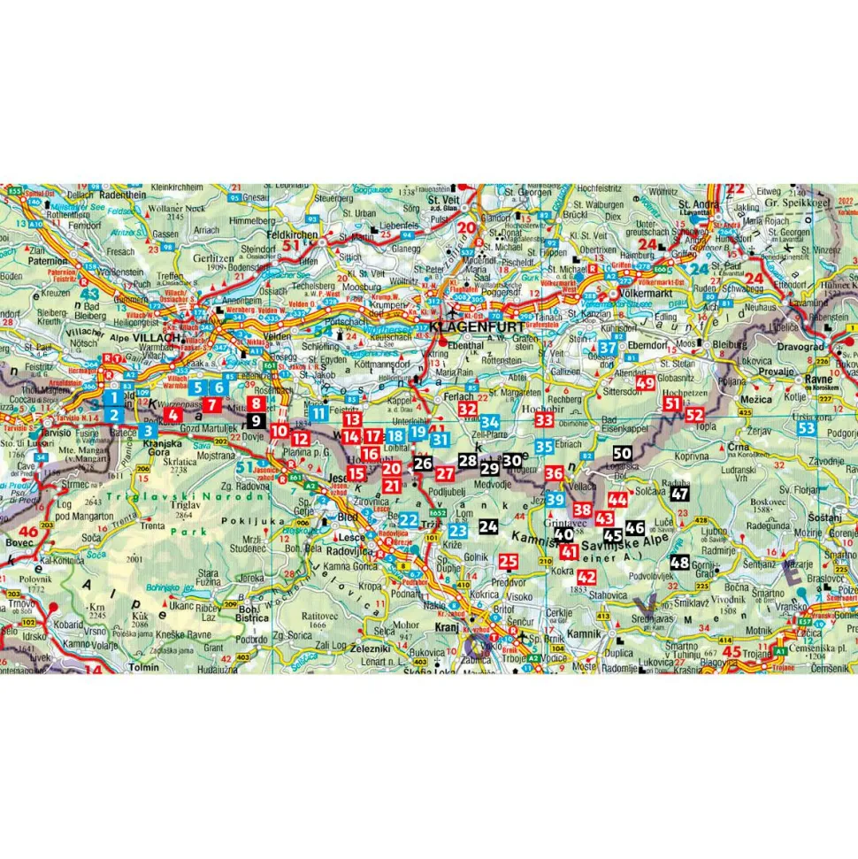 Bergverlag Rother - Karawanken Und Steiner Alpen - Wanderführer