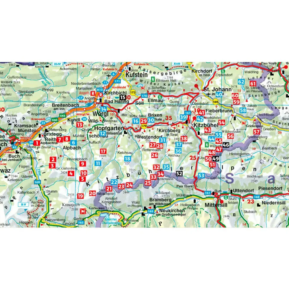 Bergverlag Rother - Kitzbüheler Alpen - Wanderführer