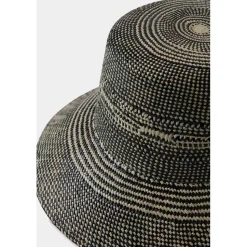 Brixton - Women's Lopez Panama Straw Bucket Hat - Hut