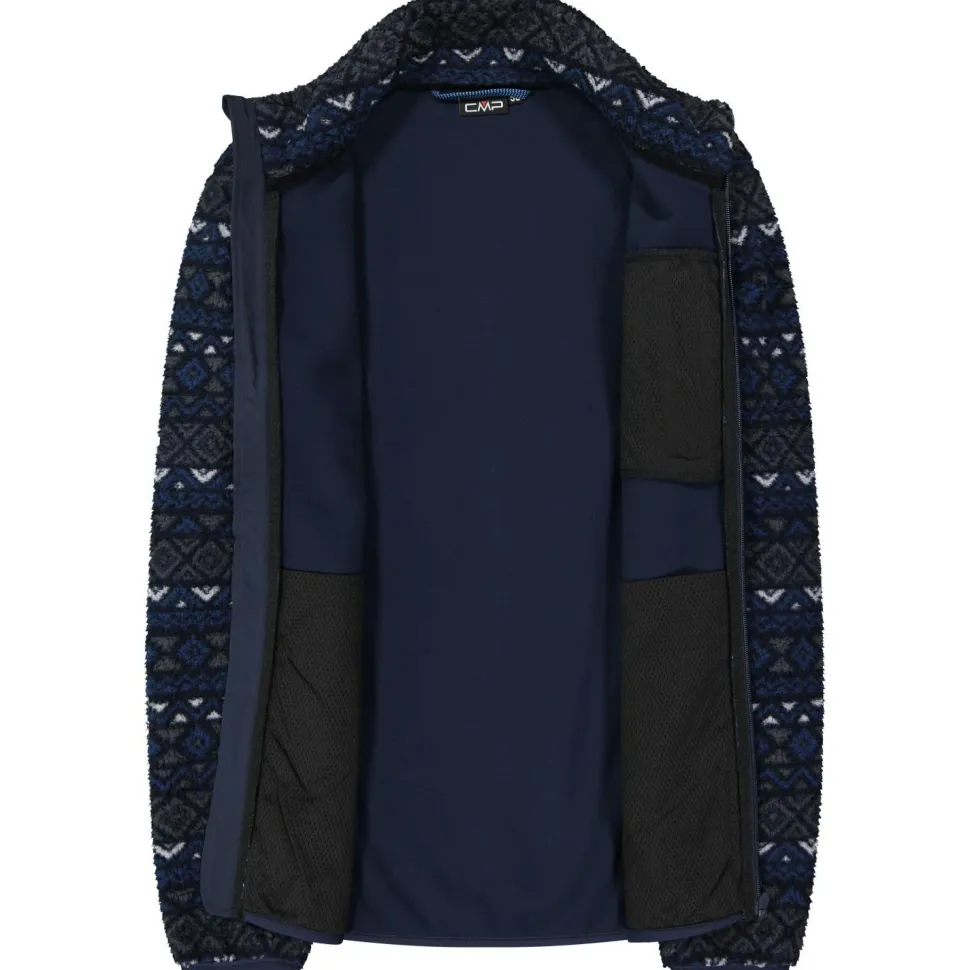 CMP - Jacket Printed Sherpa Fur - Fleecejacke
