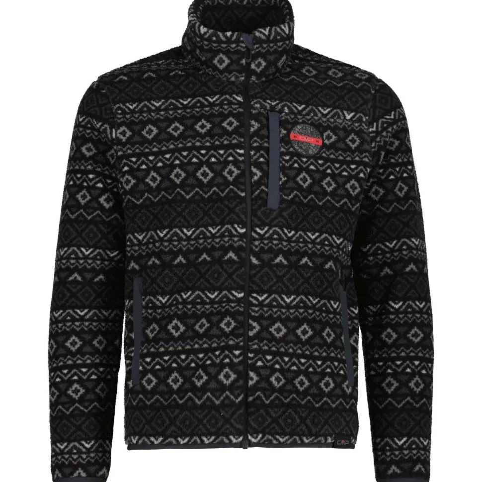 CMP - Jacket Printed Sherpa Fur - Fleecejacke