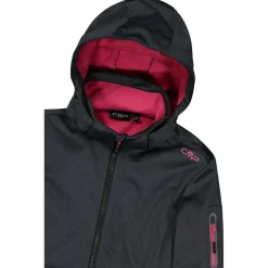 CMP - Women's Jacket Zip Hood Melange Softshell - Softshelljacke