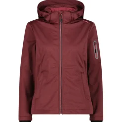 CMP - Women's Jacket Zip Hood Melange Softshell - Softshelljacke