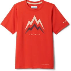 Columbia - Kid's Tech Trail Utility S/S Graphic Crew - Funktionsshirt