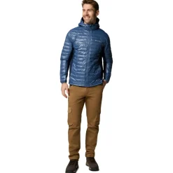 Columbia - Powder Pass Hybrid Hooded Jacket - Kunstfaserjacke