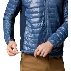 Columbia - Powder Pass Hybrid Hooded Jacket - Kunstfaserjacke