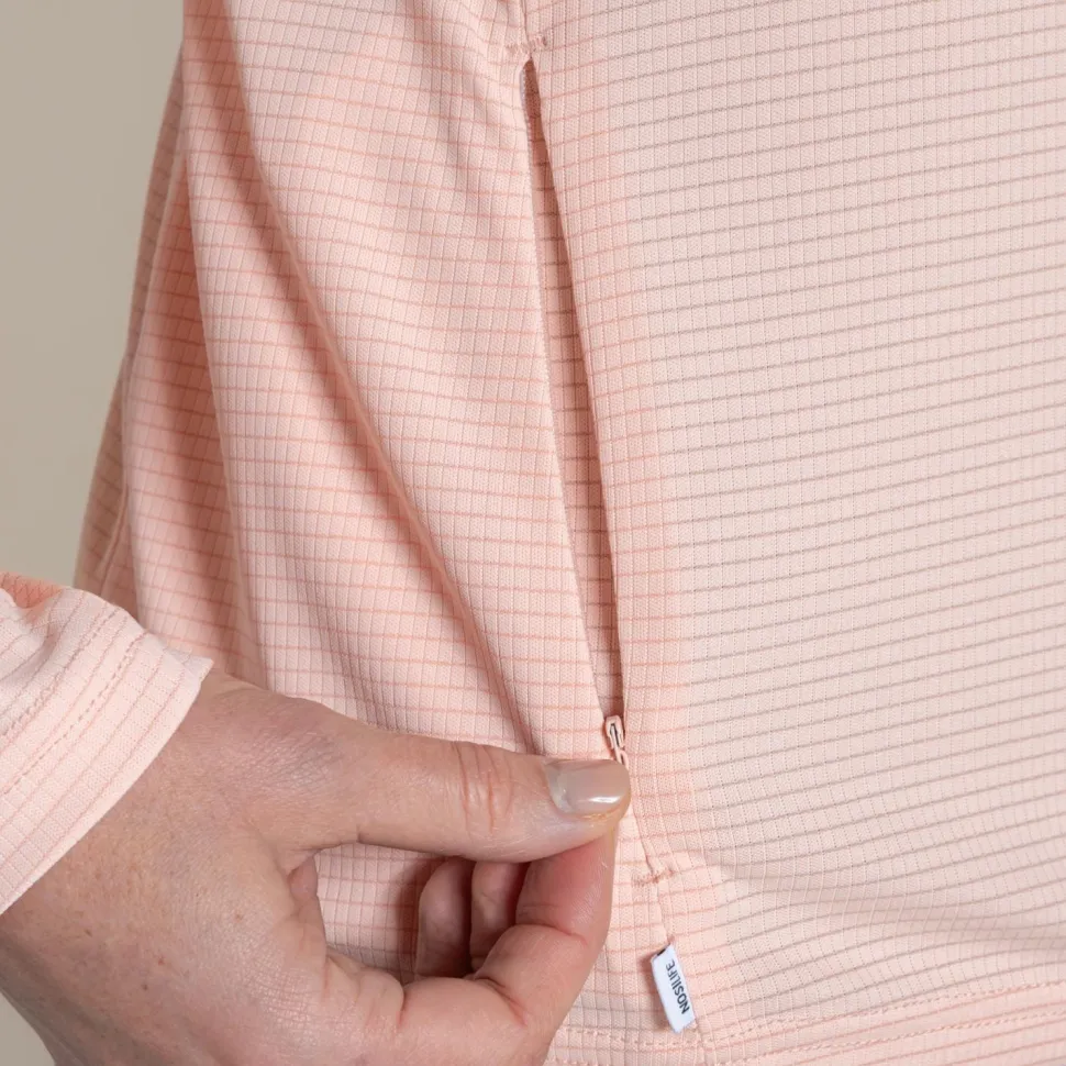 Craghoppers - Women's Nosilife Solarshield+ Half Zip Top - Longsleeve