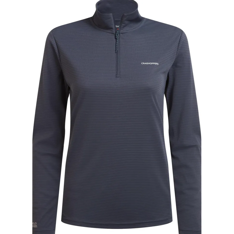 Craghoppers - Women's Nosilife Solarshield+ Half Zip Top - Longsleeve