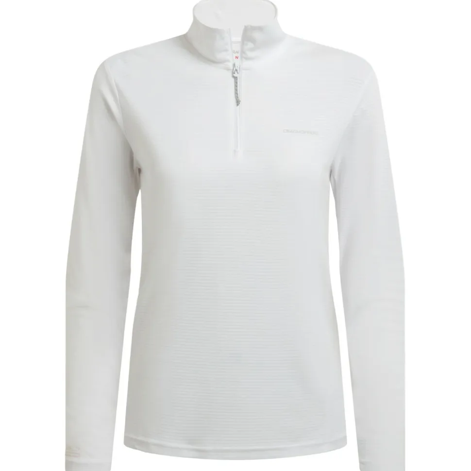 Craghoppers - Women's Nosilife Solarshield+ Half Zip Top - Longsleeve