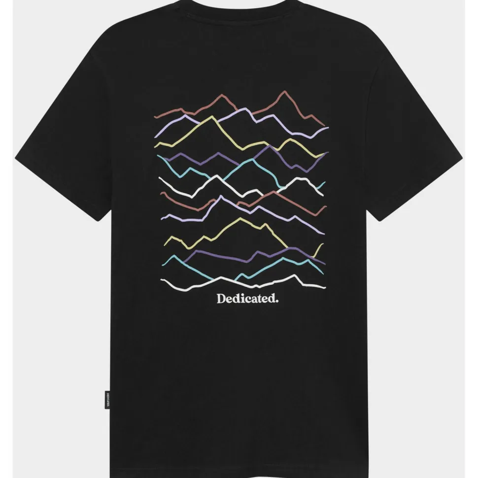 DEDICATED - T-Shirt Stockholm Line Mountains Logo - T-Shirt