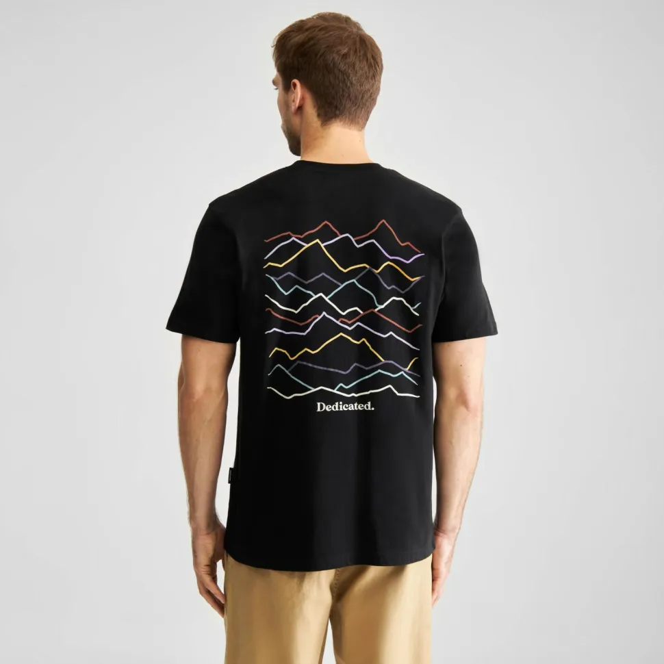DEDICATED - T-Shirt Stockholm Line Mountains Logo - T-Shirt