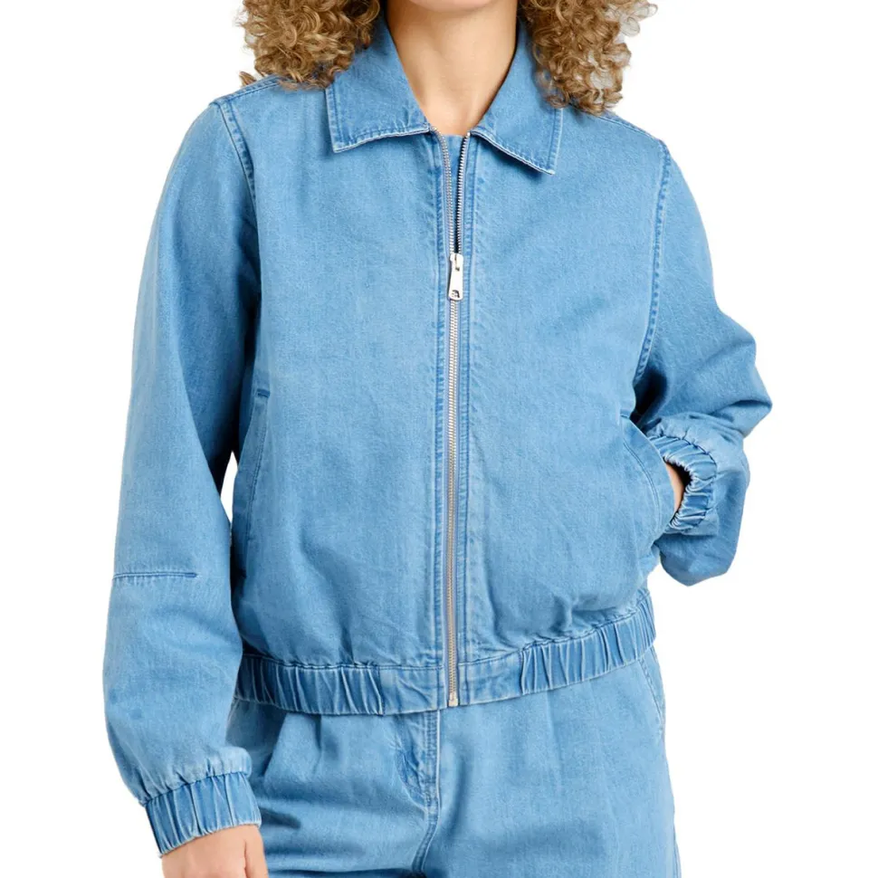 DEDICATED - Women's Jacket Sunna Denim - Freizeitjacke