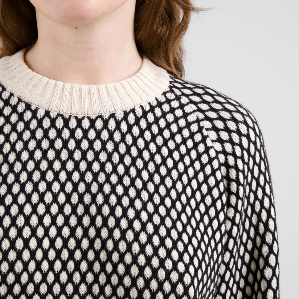 DEDICATED - Women's Sweater Husie Bubble Knit - Pullover