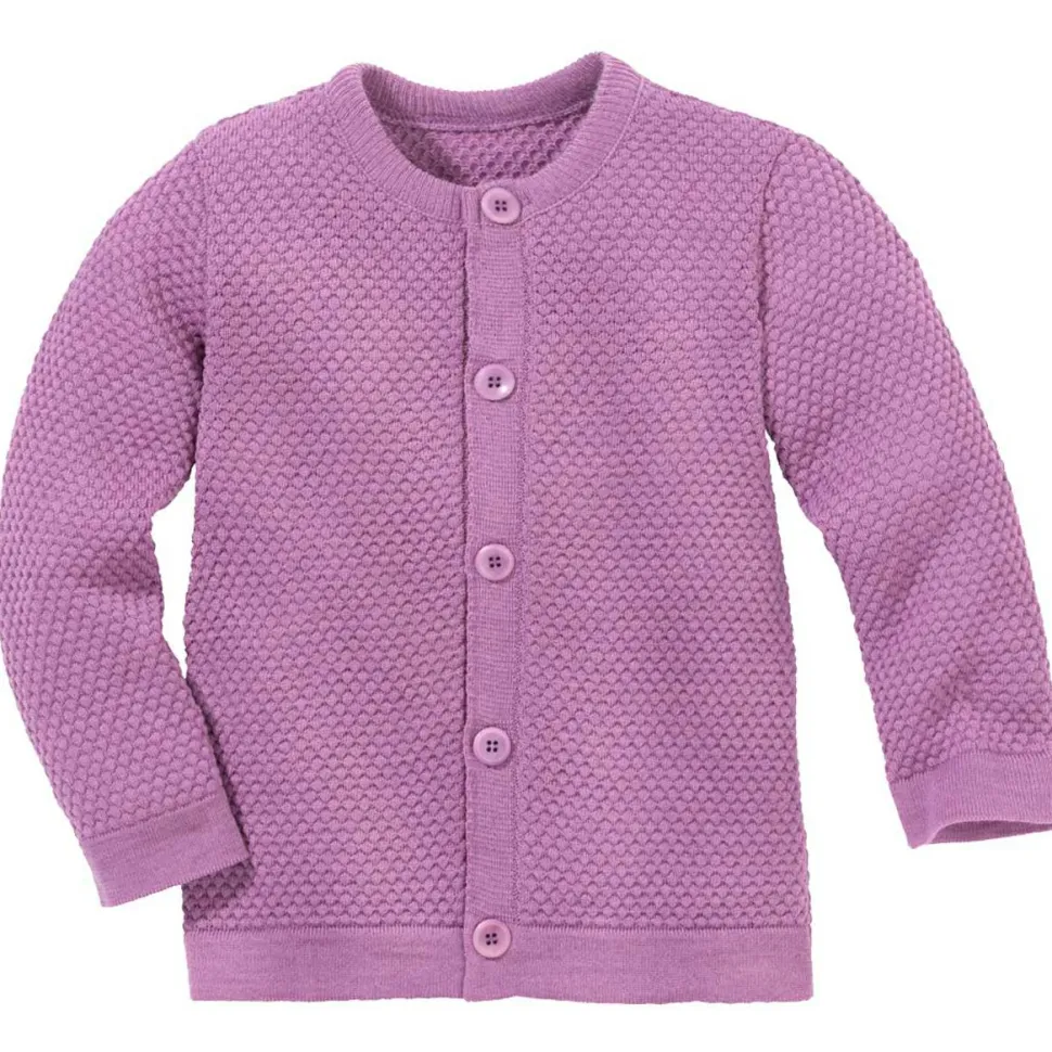 disana - Wabenstrick Jacke - Merinojacke
