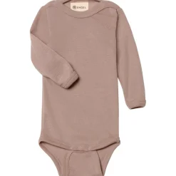 Engel - Baby-Body Langarm Mit Druckverschluss Schulter - Merinounterwäsche