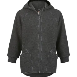 Engel - Baby-Jacke mit Kapuze und Reißverschluß - Wolljacke