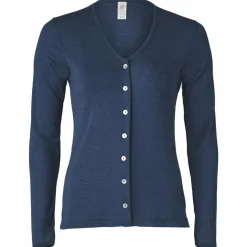 Engel - Damen Cardigan Feinripp - Wolljacke