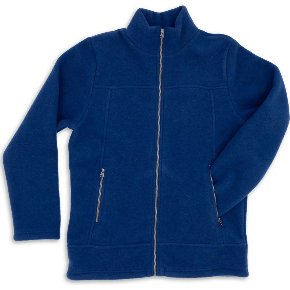 Engel - Herren-Jacke mit Reißverschluss an den Taschen - Wolljacke