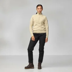 Fjällräven - Women's Övik Lite Half Zip - Wollpullover