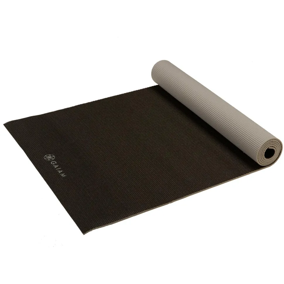 GAIAM - 6 mm Premium 2-Color Yoga Mat - Yogamatte