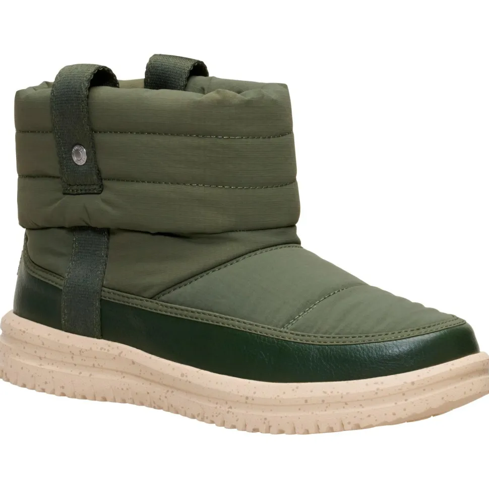 HeyDude - Women's Camden Cuff Nylon Quilt - Winterschuhe