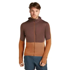 Icebreaker - Merino 200 Realfleece Descender L/S Zip Hoodie - Fleecepullover