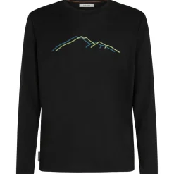 Icebreaker - Merino 150 Tech Lite L/S Tee Rainer Ridge - Merinoshirt