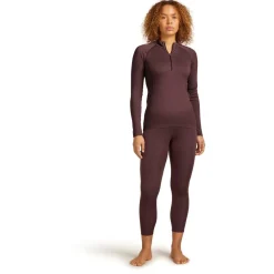 Icebreaker - Women's 300 MerinoFine Polar L/S Half Zip - Merinounterwäsche
