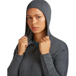Icebreaker - Women's 360 Realfleece Elem L/S Zip Hoodie - Merinohoodie
