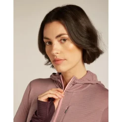 Icebreaker - Women's 200 RealFleece Descender L/S Zip Hoodie - Merinohoodie