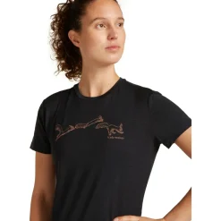 Icebreaker - Women's Merino150 TecLite S/S AirbourneSquirrel - Merinoshirt
