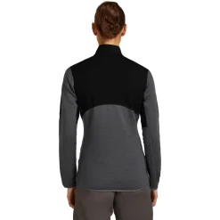 Icebreaker - Women's Merino 400 RealFleece Descender L/S Zip - Merinojacke