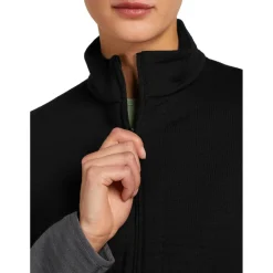 Icebreaker - Women's Merino 400 RealFleece Descender L/S Zip - Merinojacke
