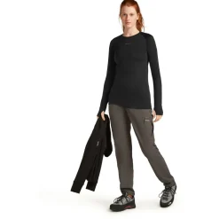 Icebreaker - Women's Merino 125 Zoneknit L/S Crewe - Merinounterwäsche